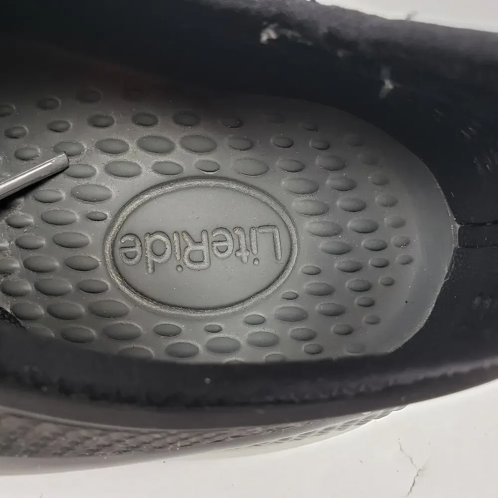 Crocs LiteRide 360 Pacer Womens Size 6 Black Gray Sneaker Shoes 206705